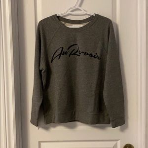 Au-revoir sweatshirt